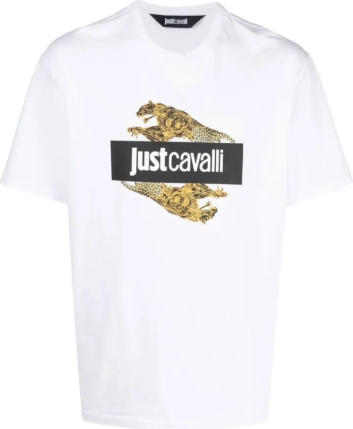 logo-print cotton T-shirt