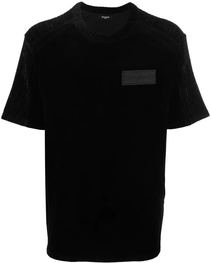 chest logo-patch detail T-shirt