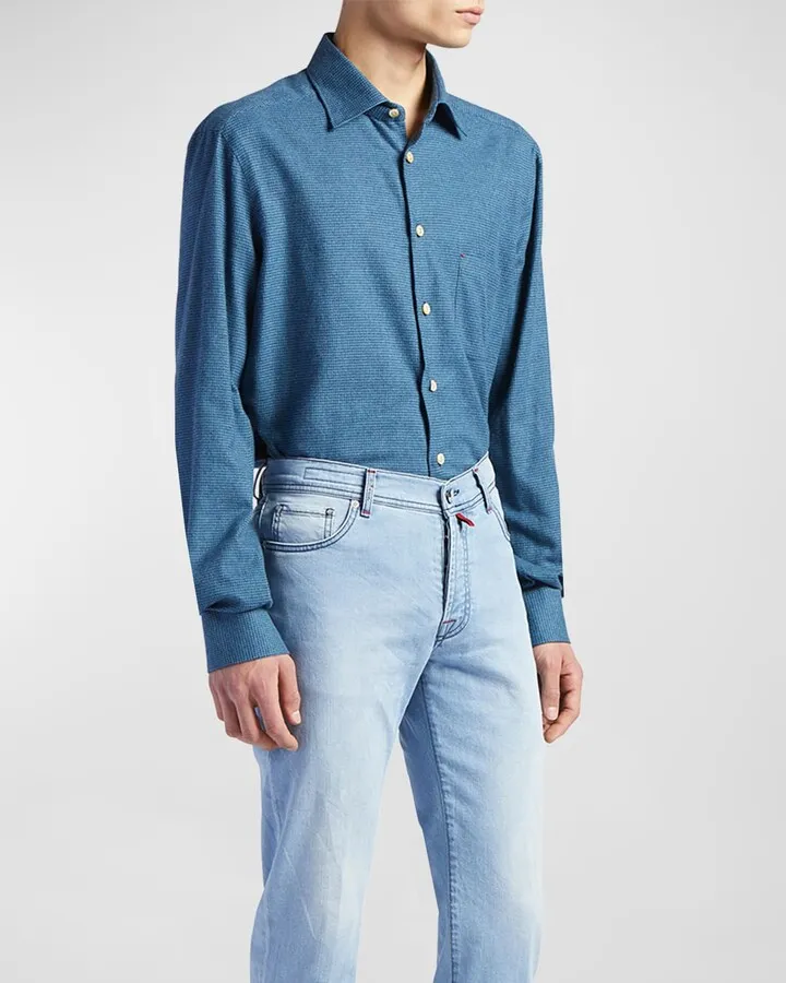Men's Brushed Flannel Sport Shirt