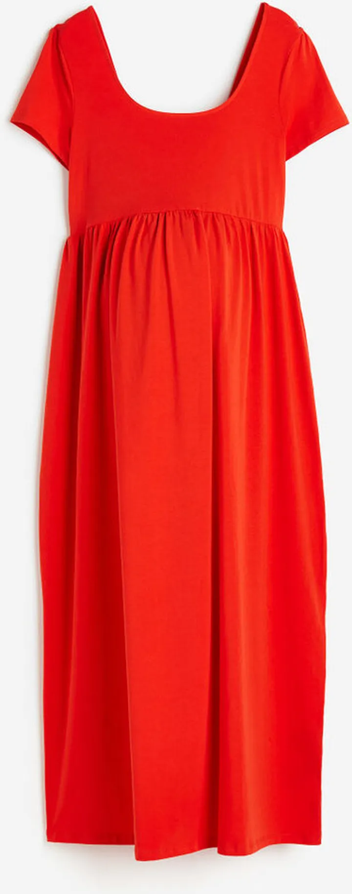 MAMA Square-neck Jersey Dress