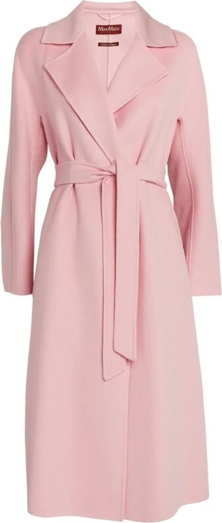 Max Mara Wool-Silk Wrap Coat