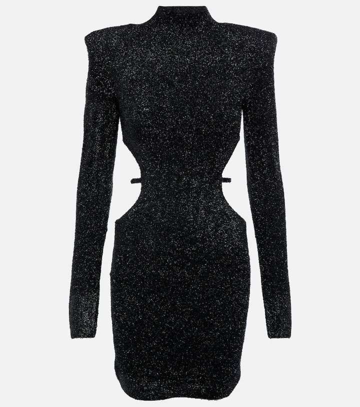 Atti cutout knit minidress
