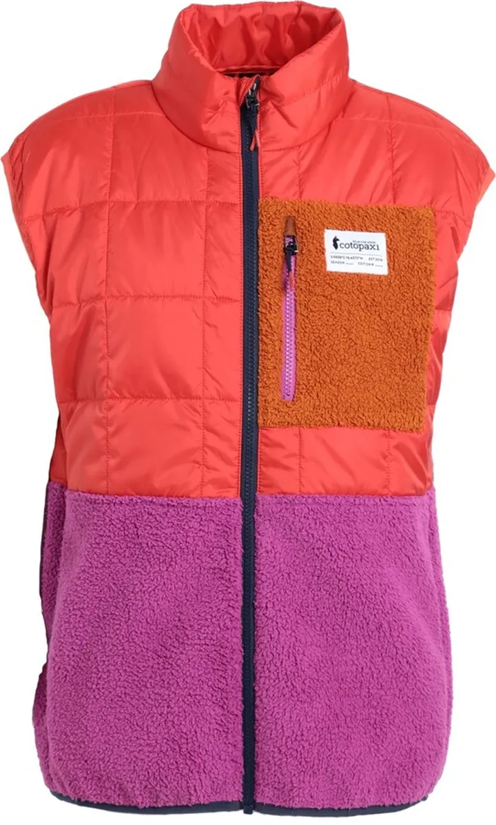 Trico Hybrid Vest Down Jacket Tomato Red