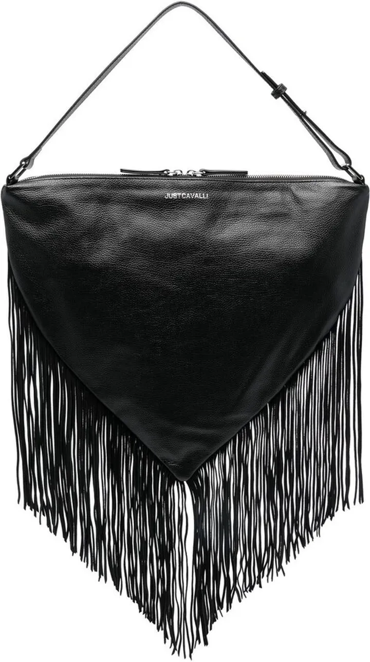 Fringed Leather Shoulder Bag