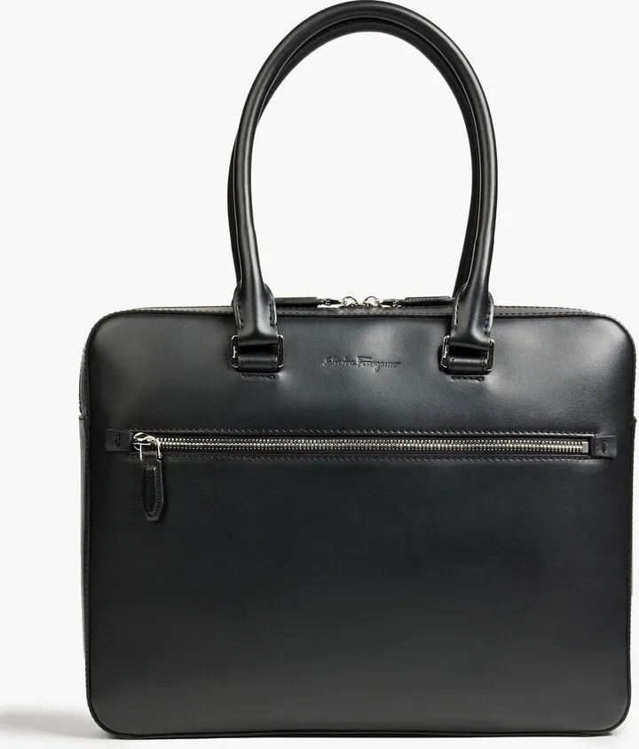 Leather briefcase