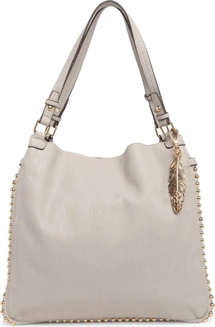 Camile Faux Leather Tote Bag