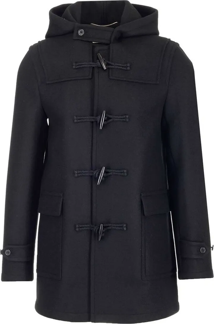Saint Laurent Hooded Duffle Coat