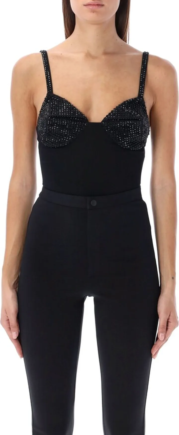 Crystal Embellished Bodysuit