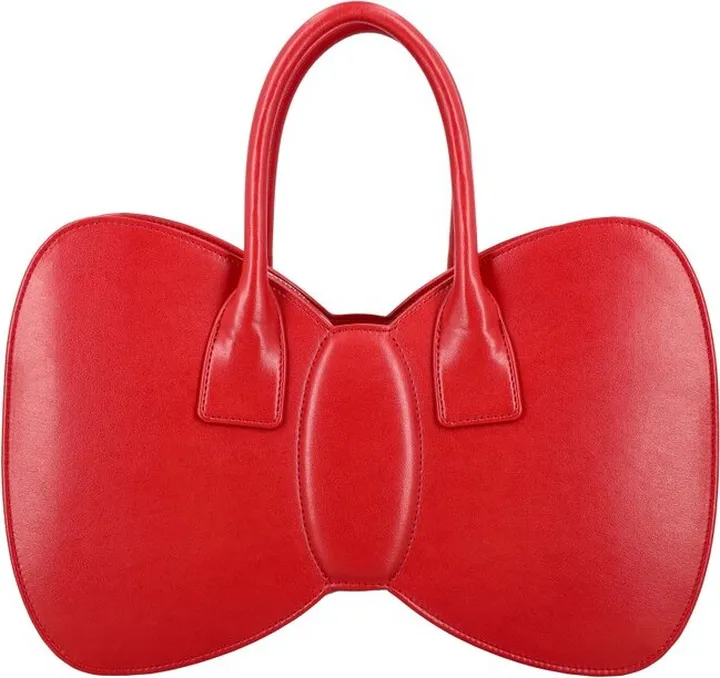 Comme des Garçons Girl Bow-Shape Zip-Up Tote Bag