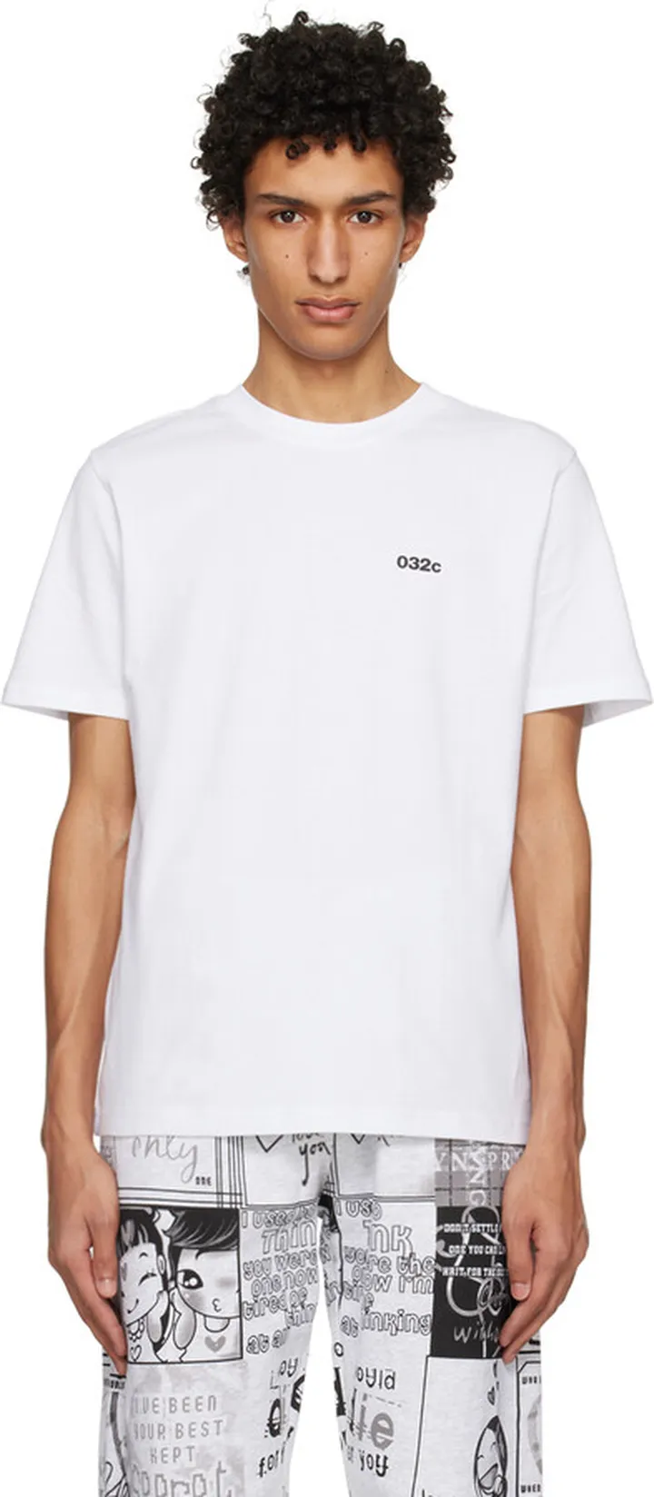 032c White Printed T-Shirt