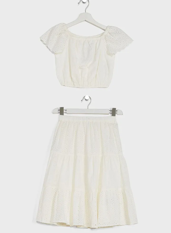 Kids Essential Top & Skirt
