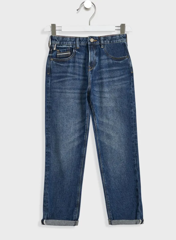 Kids Straight Fit Jeans