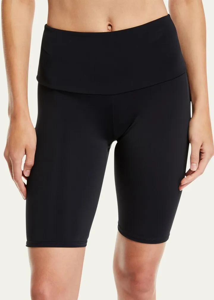 High-Rise Activewear Bike Shorts