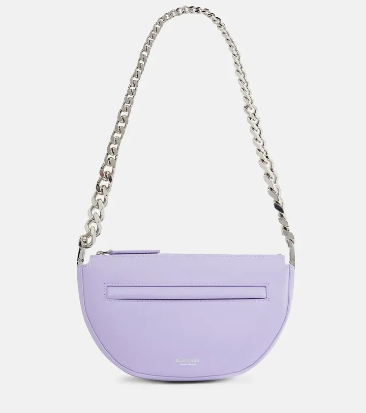 Olympia Mini leather shoulder bag