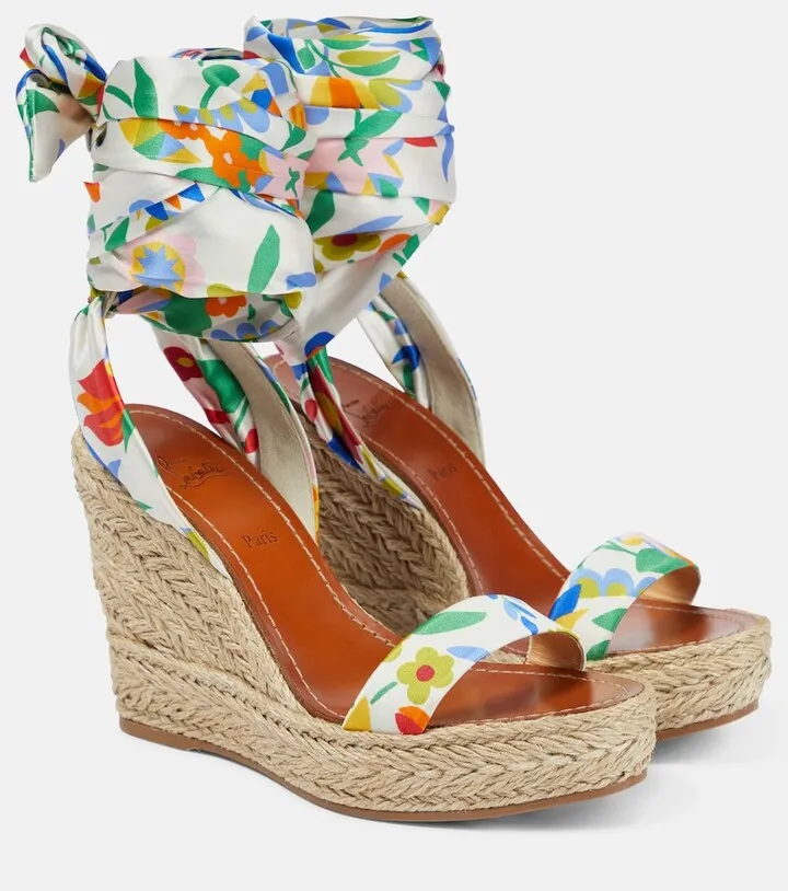 Monica du Desert espadrille wedges