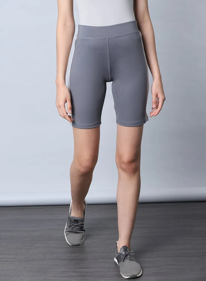 Side Panel Sport Shorts Dark Grey