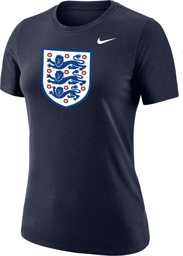 England Nike Women's Core T-Shirt in Blue