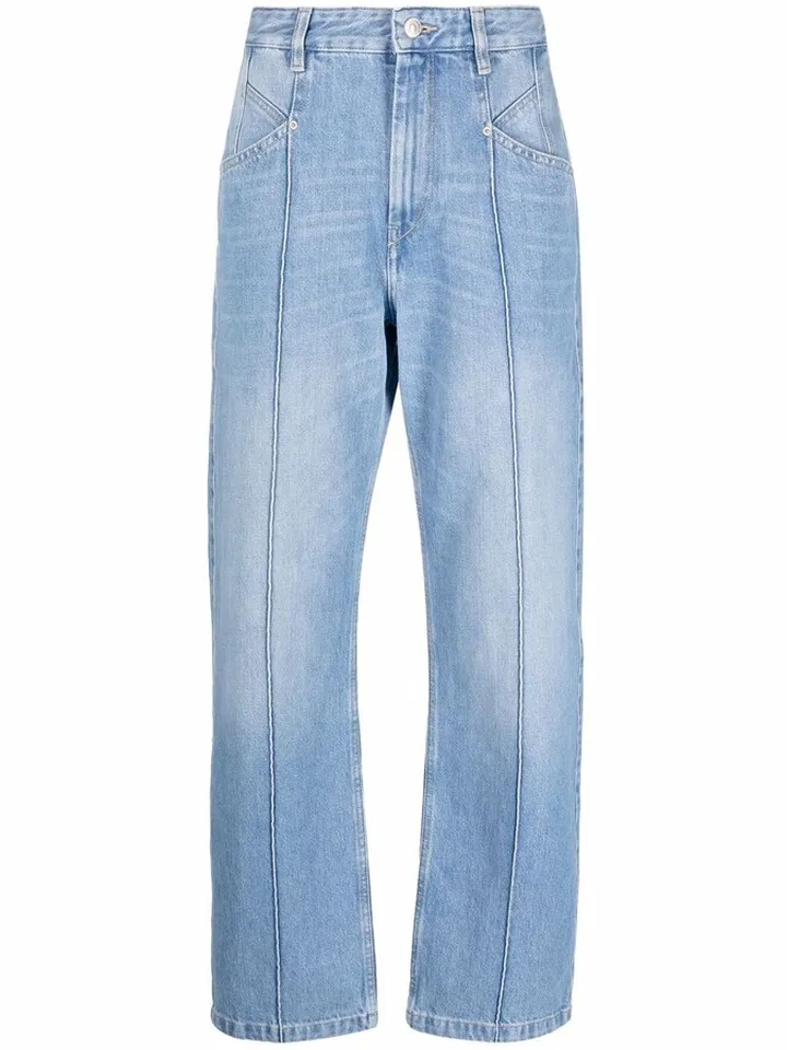 High Rise Wide Leg Jeans