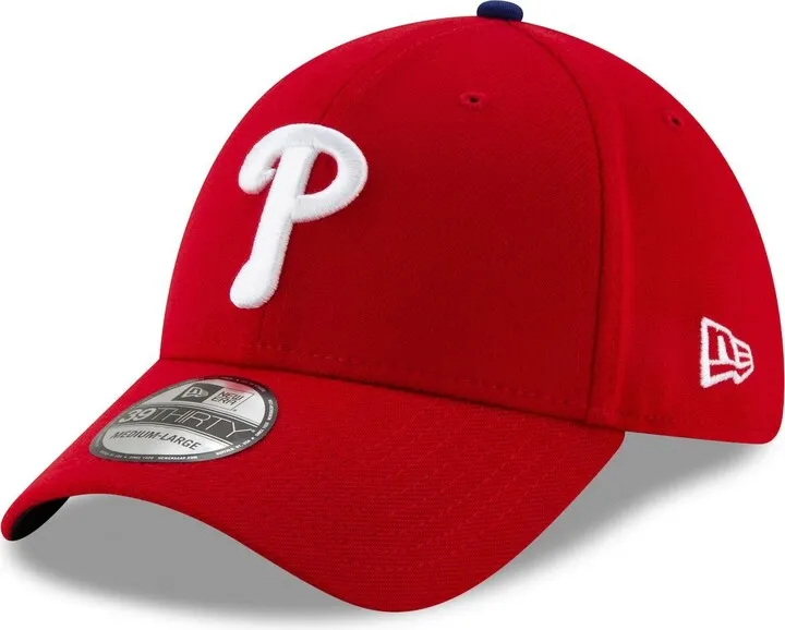 Men's Red Philadelphia Phillies Game Team Classic 39Thirty Flex Hat