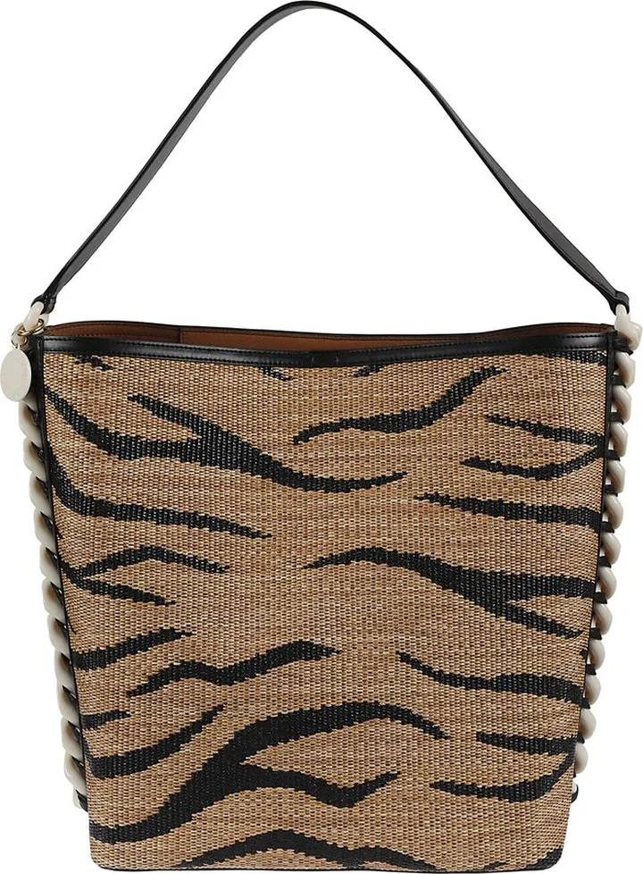Raffia Jacquard Tote