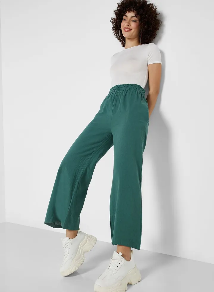 Wide Leg Casual Pants