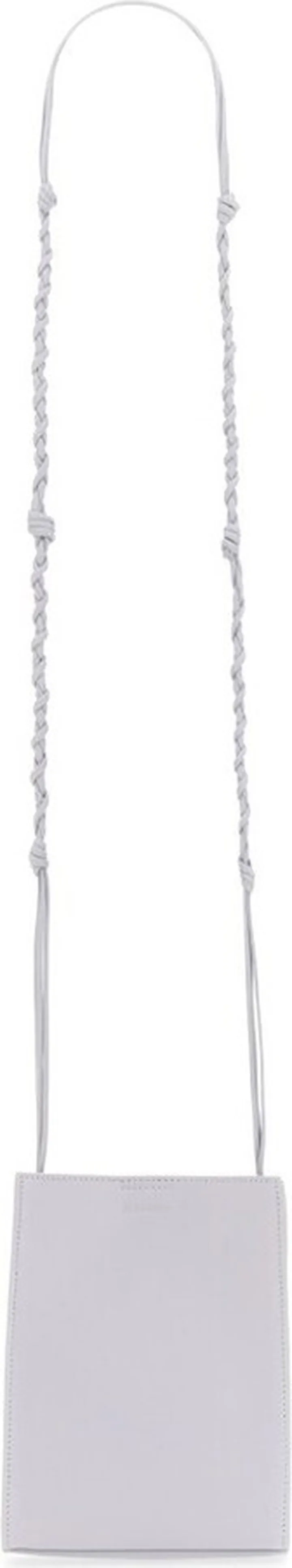 Jil Sander Logo Embossed Crossbody Bag