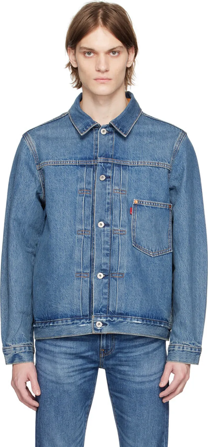 Levi's Indigo Type 1 Trucker Denim Jacket