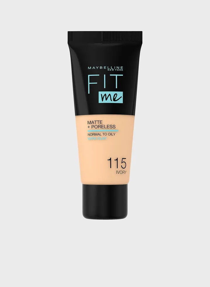 Fit Me Matte and Poreless Foundation 115 Ivory