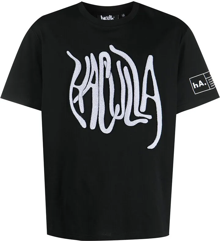 chenille logo patch T-shirt