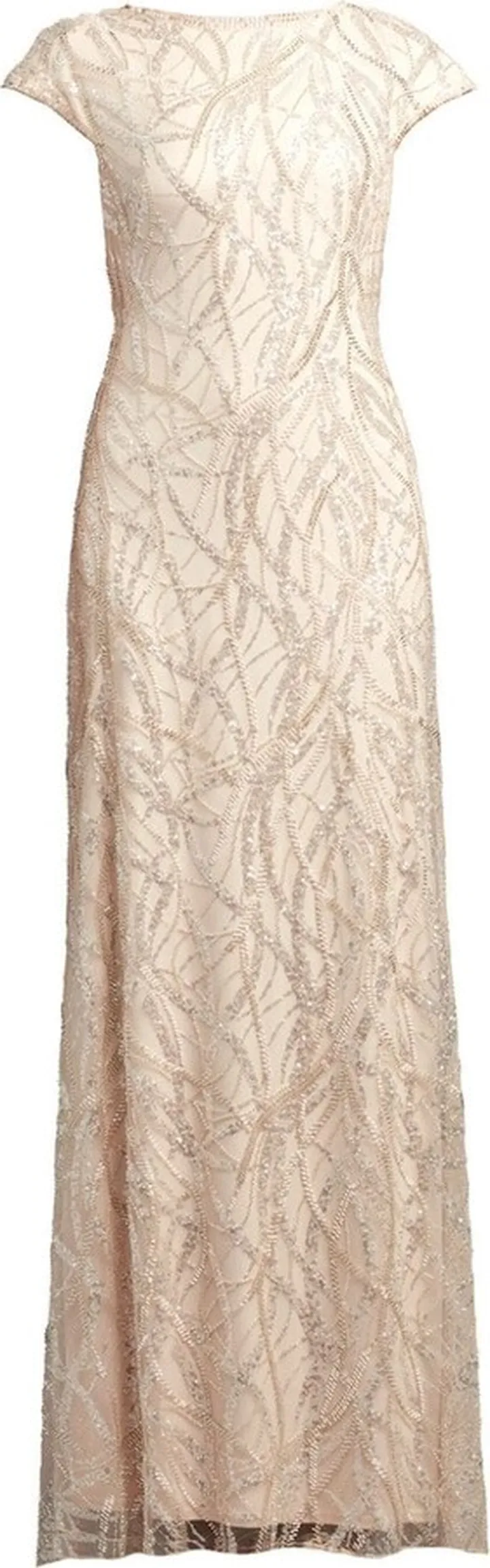 Linnea beaded gown
