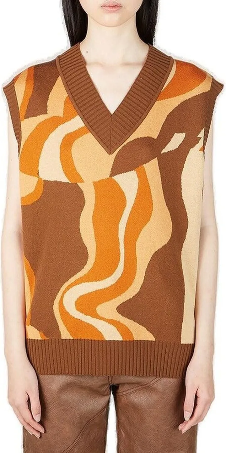 Rejina Pyo V-Neck Sleeveless Gilet