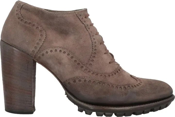 Lace-up Shoes Khaki