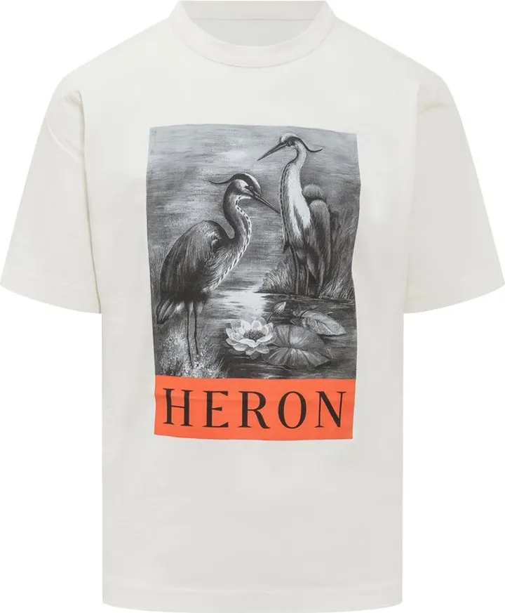 Heron Preston Graphic Printed Crewneck T-Shirt