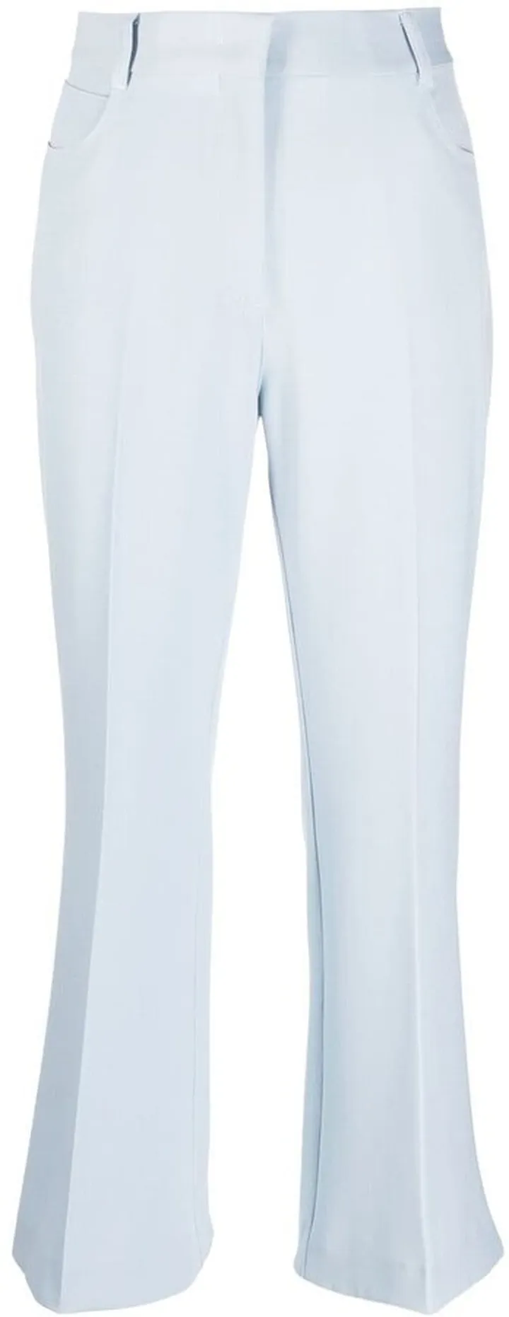 Cropped Tailored-Cut Trousers