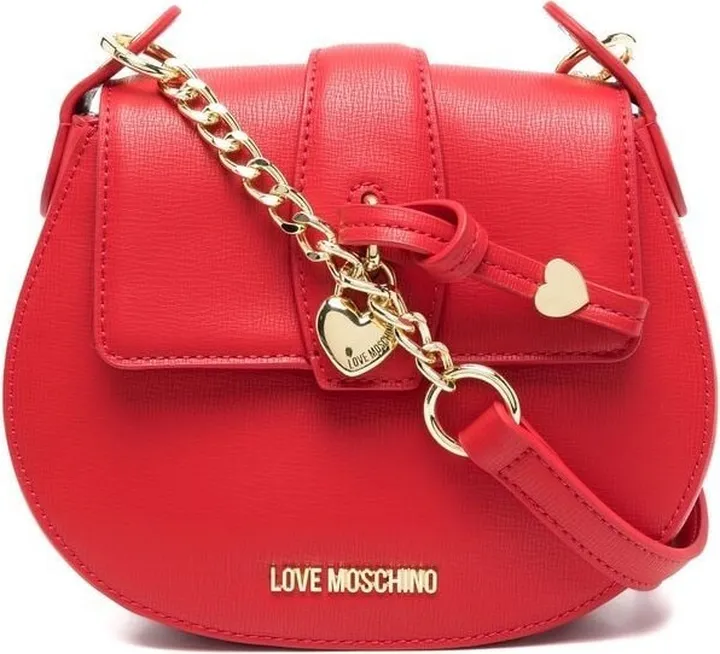 Heart-Charm Shoulder Bag