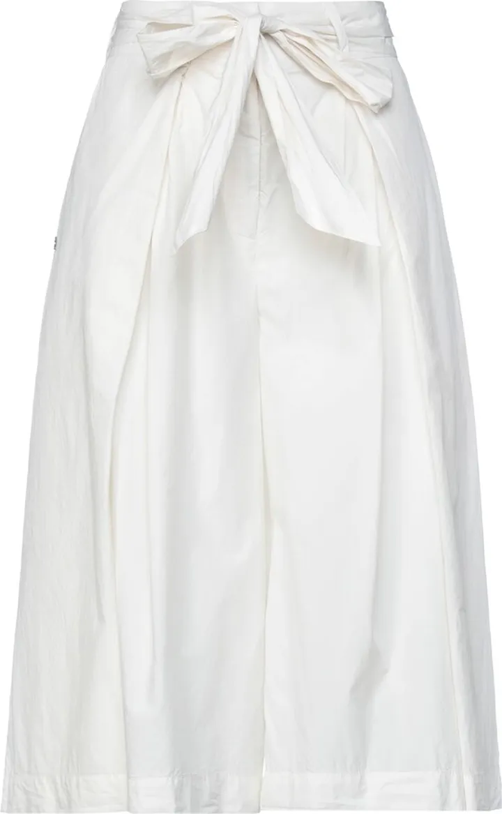 Cropped Pants White