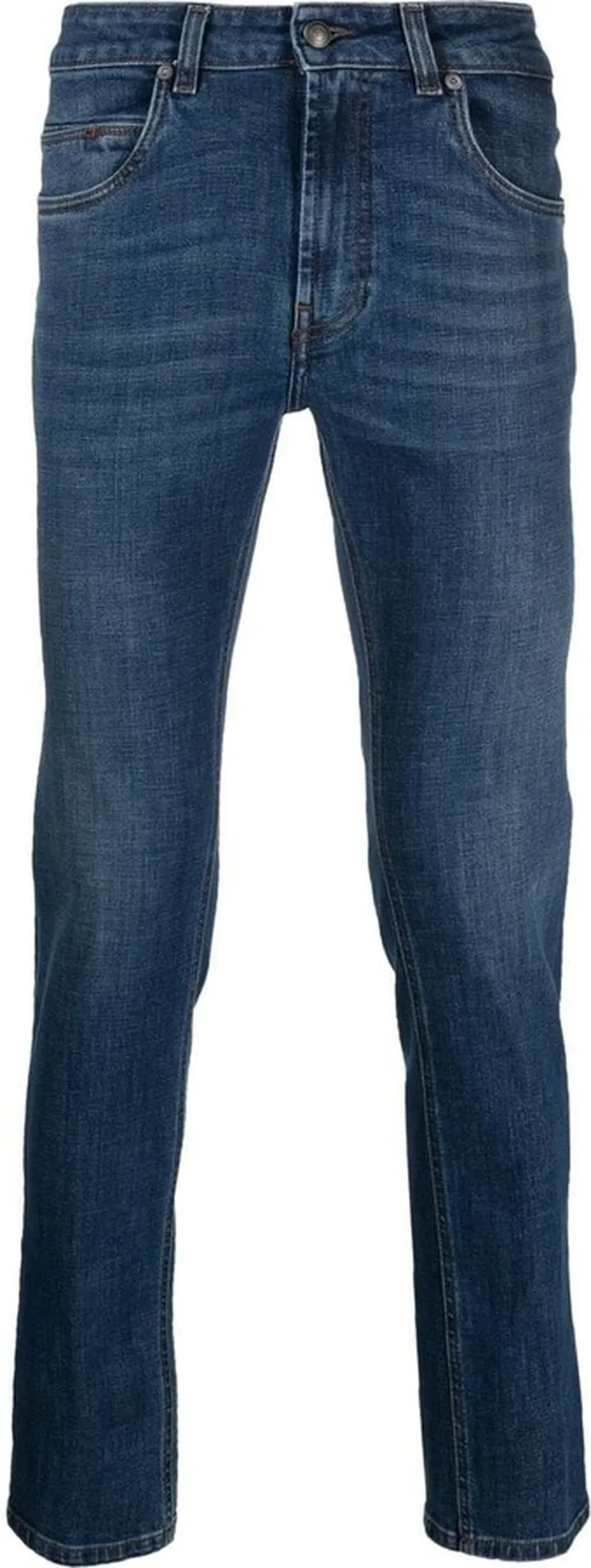 Skinny-Cut Five-Pocket Jeans