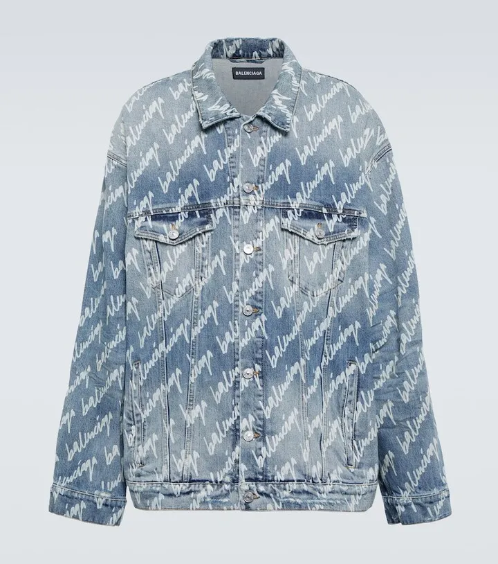 New Scribble denim jacket