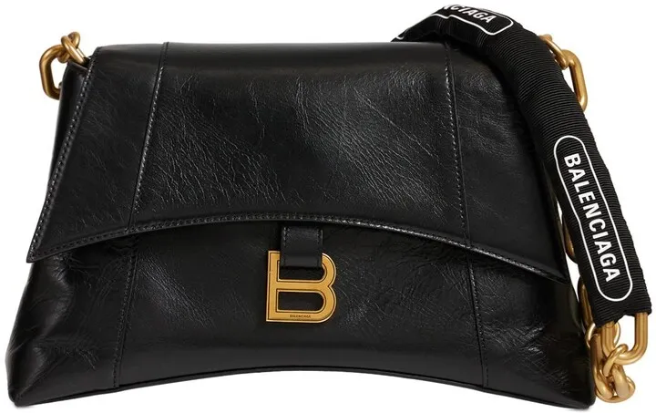 Downtown Leather Shoulder Bag