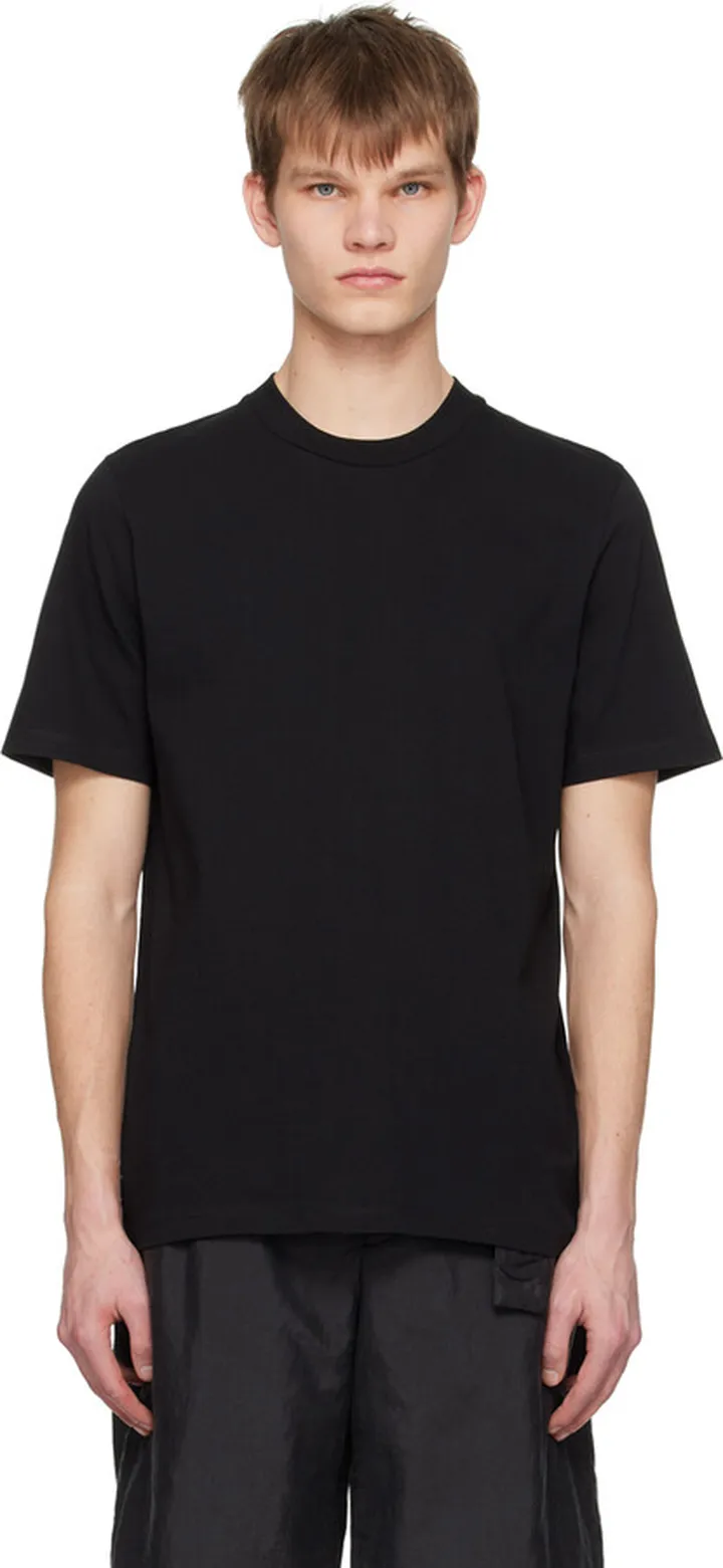 Jil Sander Black Crewneck T-Shirt