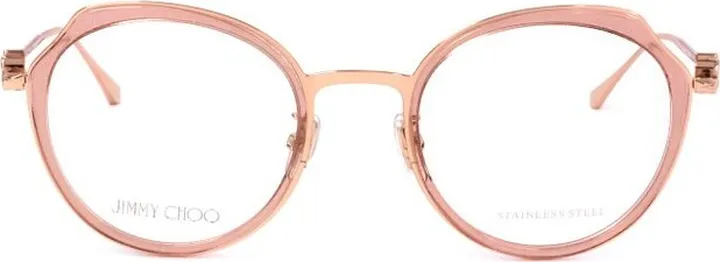 Jimmy Choo Eyewear Round Frame Glasses