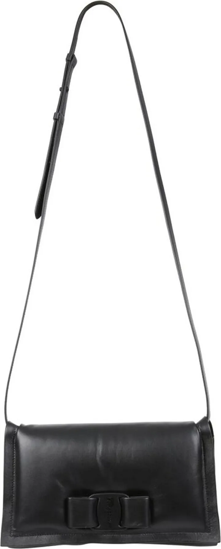 Salvatore Ferragamo Viva Bow Detailed Padded Shoulder Bag