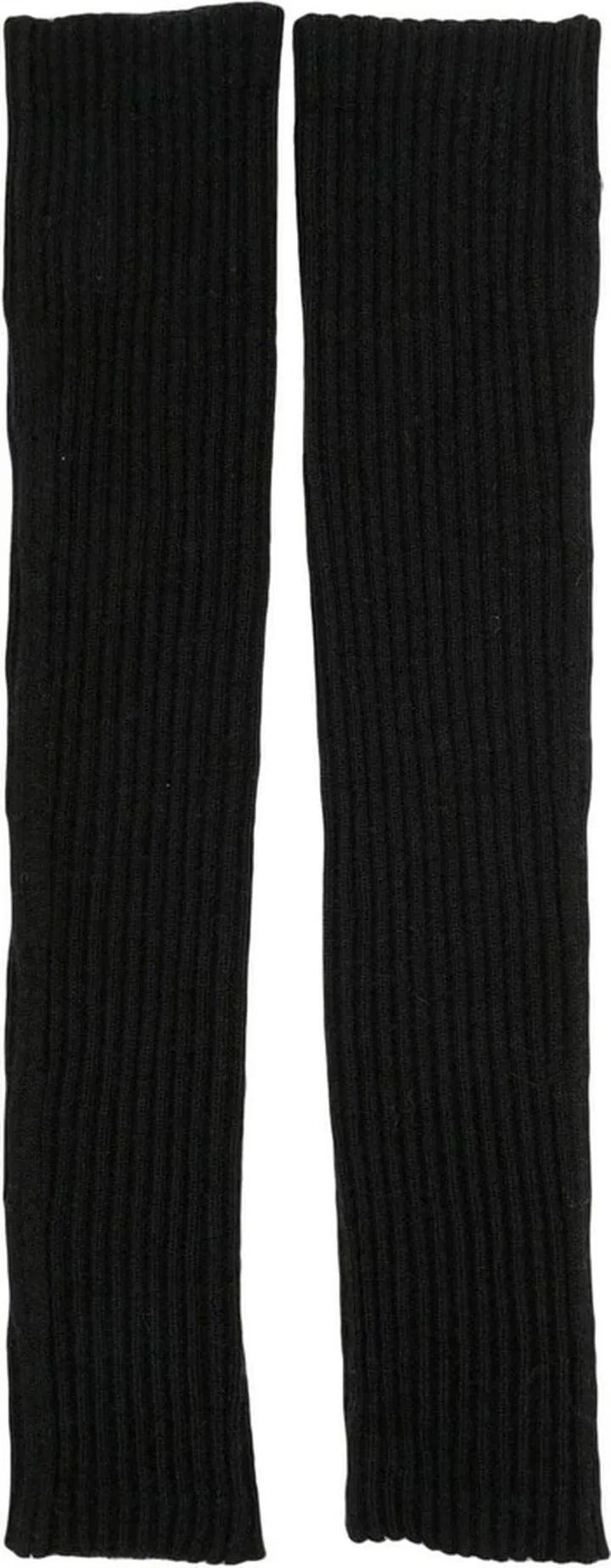 Lala ribbed knit arm warmers