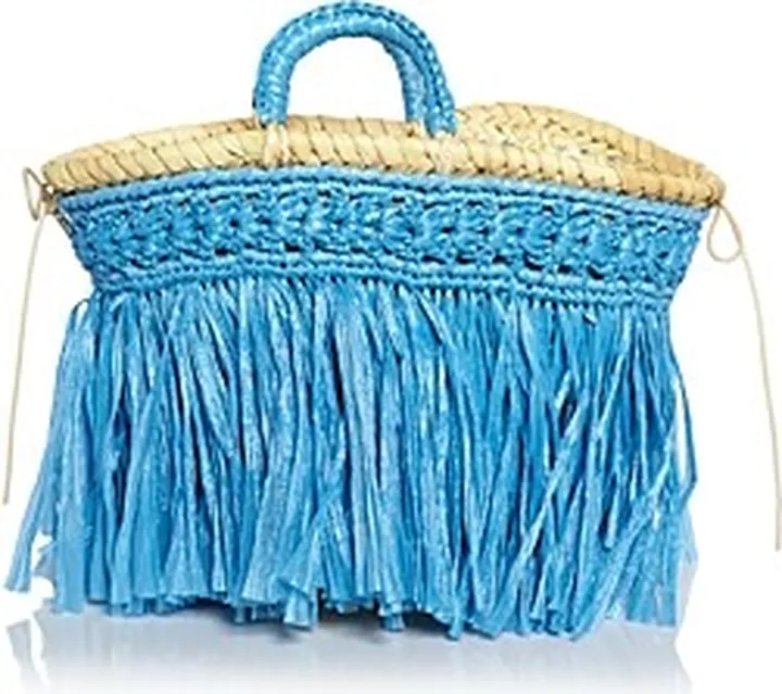 Caterina Bertini Fringe Mini Tote
