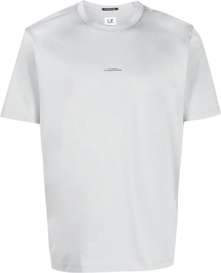 logo-print cotton T-shirt