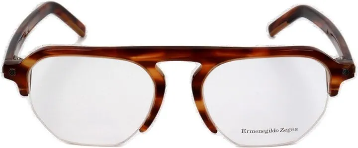 Ermenegildo Zegna Round-Frame Glasses
