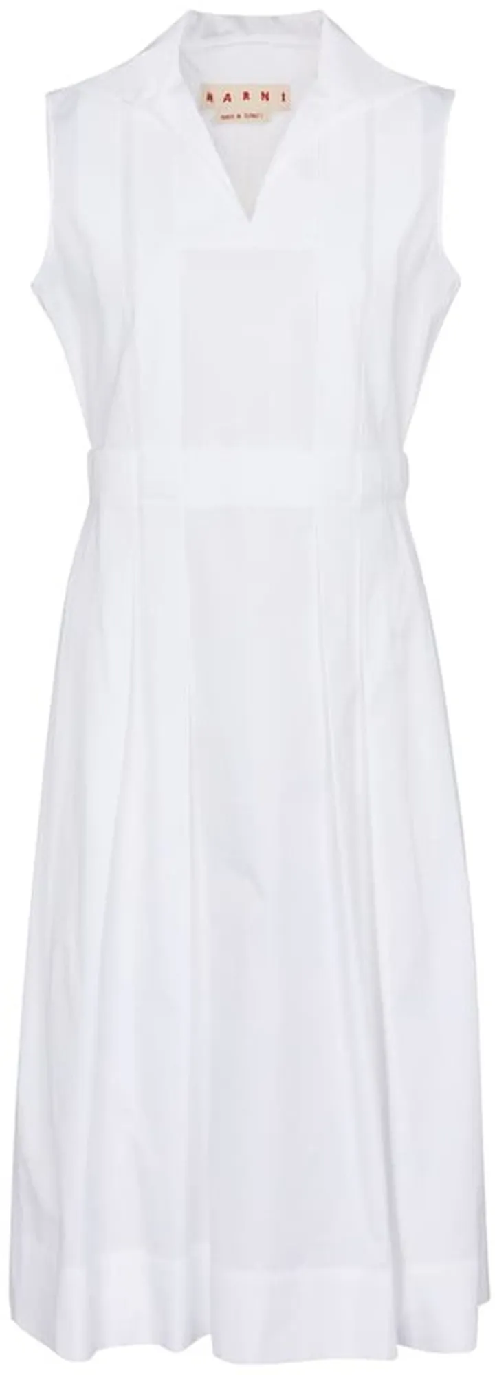 Sleeveless midi dress