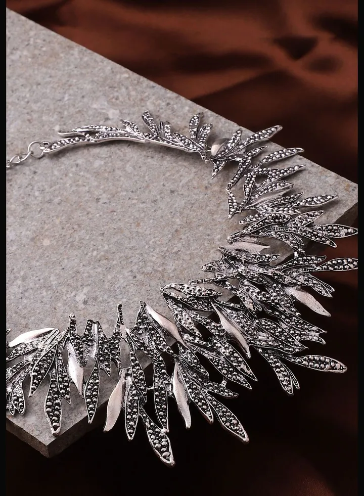 Silver Plated Designer Necklace