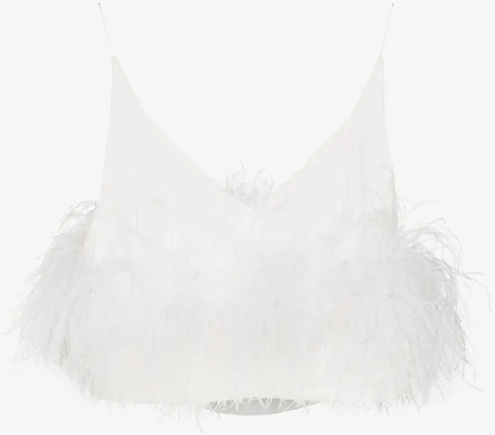 Poppy Feather Camisole