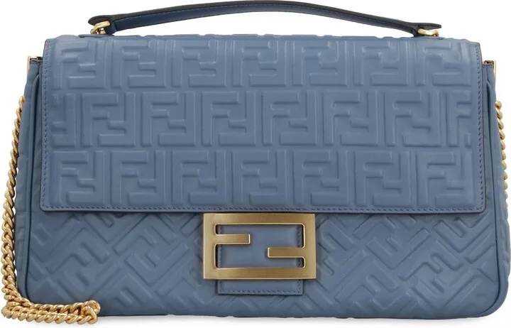 Fendi Baguette Chained Crossbody Bag